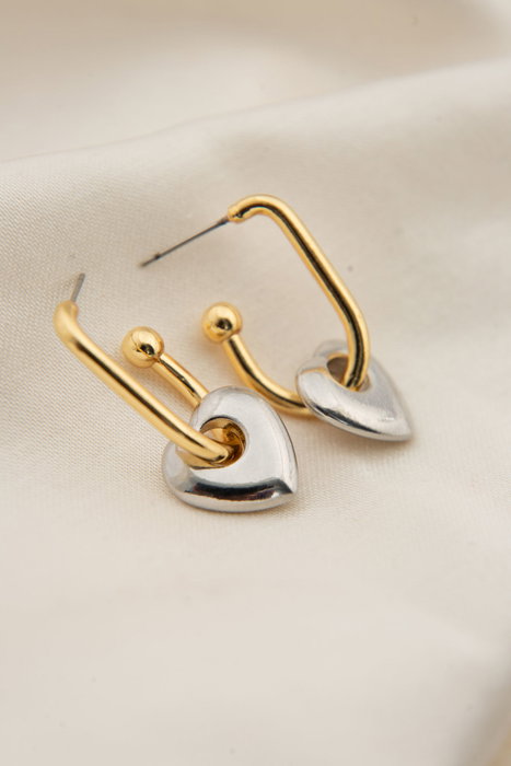 Heliophilia Silver Pendientes de Metal Multicolor CKP9132 Heliophilia Silver Pendientes de Metal Multicolor CKP9132